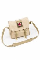 Pukkel khaki mash rode kruis nieuw