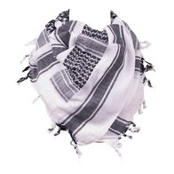 Shemag / keffiyeh, Arabische sjaal wit zwart