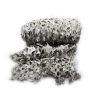 Camouflagenet geïmpregneerd kleur sneeuw, grijs / wit