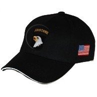 Leger pet 101 st airborne zwart