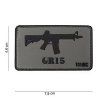 Patch GR 15, pvc met klittenband art no 10033