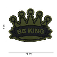 Patch BB king pvc met klittenband art no 14033