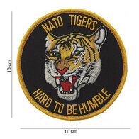 Nato tigers embleem patch van stof