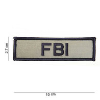 Embleem stof FBI reflecterend