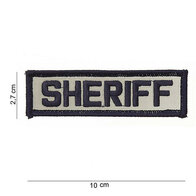 Embleem stof sheriff reflecterend