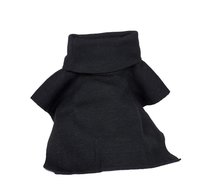 col sjaal polo neck zwart