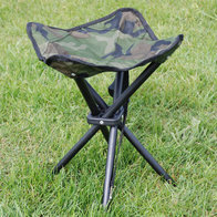 vis kruk / stoel vier poot camouflage