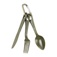 camping bestek set 3 delig lexan lichtgewicht