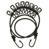 Waslijn elastisch voor op de camping