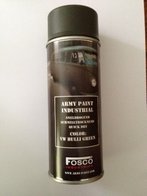 Spuitbus leger verf VW bully groen