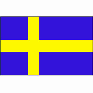 Zweedse vlag Zweden