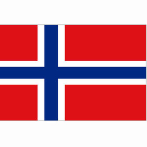 Noorse vlag Noorwegen