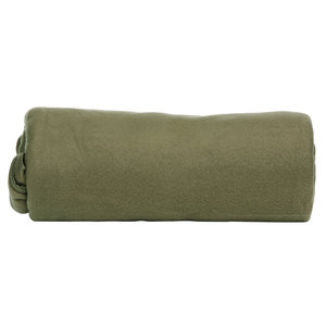 groene fleece slaapzak