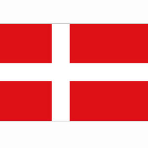 Deense vlag Denemarken