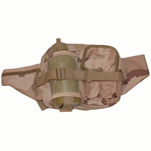 bidon veldfles leger desert camouflage heup tas