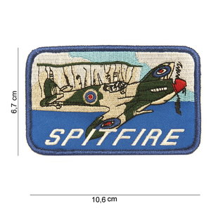 Spitfire patch embleem van stof art. nr. 4040
