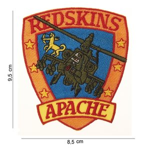 Apache Redskins patch embleem van stof art. nr. 4085