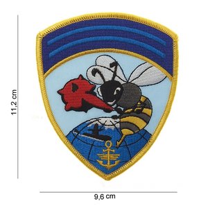 Hornet Navy patch embleem van stof art. nr. 5044