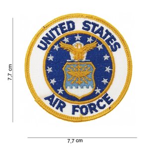 United States Air Force embleem patch van stof art. nr. 3011