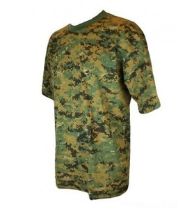 T-shirt leger digital camouflage