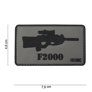 Patch F 2000 pvc met klittenband