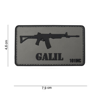 Patch Galil pvc met klittenband