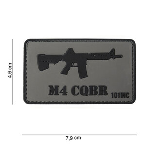 Patch M4 CQBR pvc met klittenband