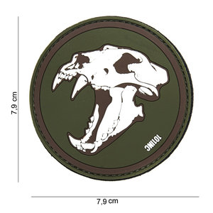 Patch Sabertooth pvc met klittenband