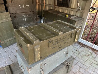 houten leger kist type 4