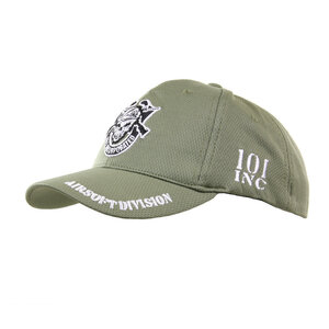 KINDER baseball cap pet leger groen 101 inc skull