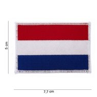 opnaai embleem patch hollandse vlag nederlands vlaggetje