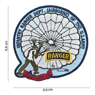 Ranger Infantry Airborne patch van stof art. nr. 3025