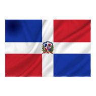 Vlag van de Dominicaanse Republiek